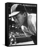 Baseball Player for Los Angeles Dodgers Maury Wills-Francis Miller-Framed Stretched Canvas