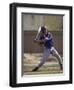 Baseball Player in Action Batting-null-Framed Photographic Print