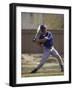 Baseball Player in Action Batting-null-Framed Photographic Print