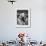 Baseball Player Joe Di Maggio Kneeling in His New York Yankee Uniform-Alfred Eisenstaedt-Framed Premium Photographic Print displayed on a wall