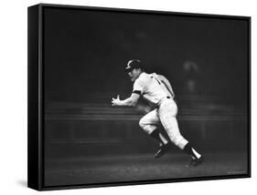 Baseball Player Mickey Mantle-John Dominis-Framed Stretched Canvas