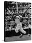 Baseball Player Orlando Cepeda Hitting a Ball-George Silk-Stretched Canvas