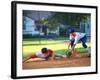 Baseball Player Sliding into Base-Bill Bachmann-Framed Photographic Print