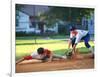 Baseball Player Sliding into Base-Bill Bachmann-Framed Photographic Print