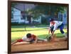 Baseball Player Sliding into Base-Bill Bachmann-Framed Photographic Print