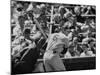 Baseball Player Stan Musial Standing at Bat-null-Mounted Premium Photographic Print