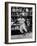 Baseball Player Willie Mays Hitting a Ball-null-Framed Premium Photographic Print