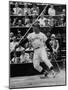 Baseball Player Willie Mays Hitting a Ball-null-Mounted Premium Photographic Print