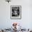 Baseball Player Willie Mays Hitting a Ball-null-Framed Premium Photographic Print displayed on a wall