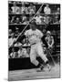 Baseball Player Willie Mays Hitting a Ball-null-Mounted Premium Photographic Print