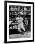 Baseball Player Willie Mays Hitting a Ball-null-Framed Premium Photographic Print