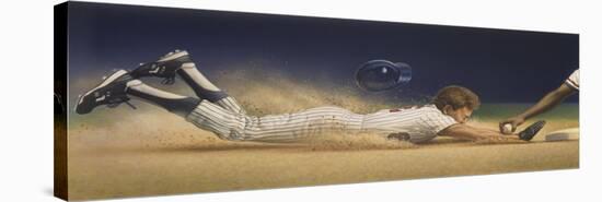 Baseball Player-Dan Craig-Stretched Canvas
