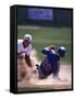 Baseball Players in Action-null-Framed Stretched Canvas