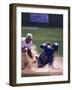 Baseball Players in Action-null-Framed Photographic Print