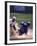 Baseball Players in Action-null-Framed Photographic Print