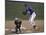 Baseball Players in Action-null-Mounted Photographic Print