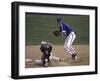 Baseball Players in Action-null-Framed Photographic Print