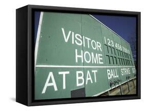 Baseball Scoreboard-Alan Schein-Framed Stretched Canvas