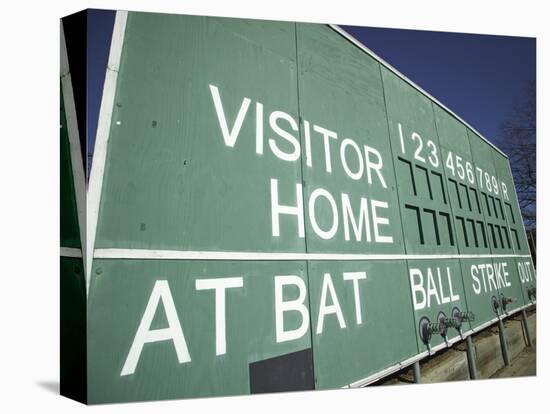 Baseball Scoreboard-Alan Schein-Stretched Canvas