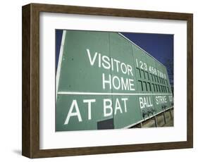 Baseball Scoreboard-Alan Schein-Framed Photographic Print