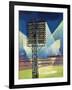 "Baseball Stadium at Night," June 28, 1941-Roy Hilton-Framed Giclee Print