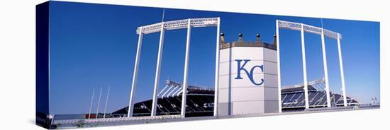 Baseball Stadium, Kauffman Stadium, Kansas City, Missouri, USA-null-Stretched Canvas