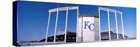 Baseball Stadium, Kauffman Stadium, Kansas City, Missouri, USA-null-Stretched Canvas