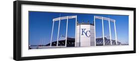 Baseball Stadium, Kauffman Stadium, Kansas City, Missouri, USA-null-Framed Photographic Print