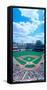 Baseball Stadium, Texas Rangers V. Baltimore Orioles, Dallas, Texas-null-Framed Stretched Canvas