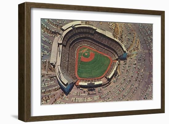 Baseball Stadium-null-Framed Art Print