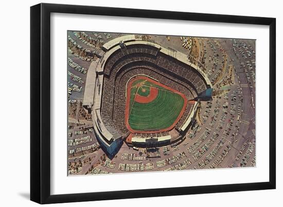 Baseball Stadium-null-Framed Art Print