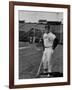 Baseball Star, Willie Mays on the Field-null-Framed Premium Photographic Print