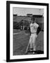 Baseball Star, Willie Mays on the Field-null-Framed Premium Photographic Print