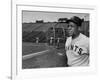 Baseball Star, Willie Mays on the Field-null-Framed Premium Photographic Print