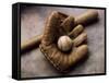 Baseball Still Life-null-Framed Stretched Canvas