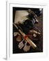 Baseball Still Life-null-Framed Premium Photographic Print