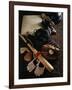 Baseball Still Life-null-Framed Premium Photographic Print