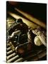 Baseball Still Life-null-Stretched Canvas
