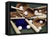 Baseball Still Life-null-Framed Stretched Canvas