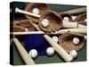 Baseball Still Life-null-Stretched Canvas