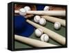 Baseball Still Life-null-Framed Stretched Canvas