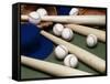 Baseball Still Life-null-Framed Stretched Canvas