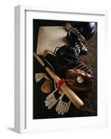 Baseball Still Life-null-Framed Photographic Print