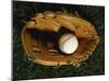 Baseball Still Life-null-Mounted Photographic Print