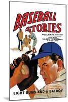 Baseball Stories: Eight Bums and a Batboy-null-Mounted Art Print