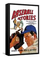 Baseball Stories: Eight Bums and a Batboy-null-Framed Stretched Canvas