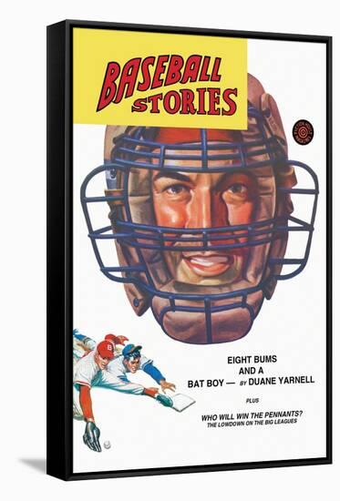 Baseball Stories: Eight Bums and a Batboy-null-Framed Stretched Canvas