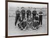 Baseball Team of Railroad Workers in 1889-null-Framed Premium Giclee Print