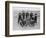 Baseball Team of Railroad Workers in 1889-null-Framed Giclee Print