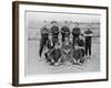 Baseball Team of Railroad Workers in 1889-null-Framed Giclee Print